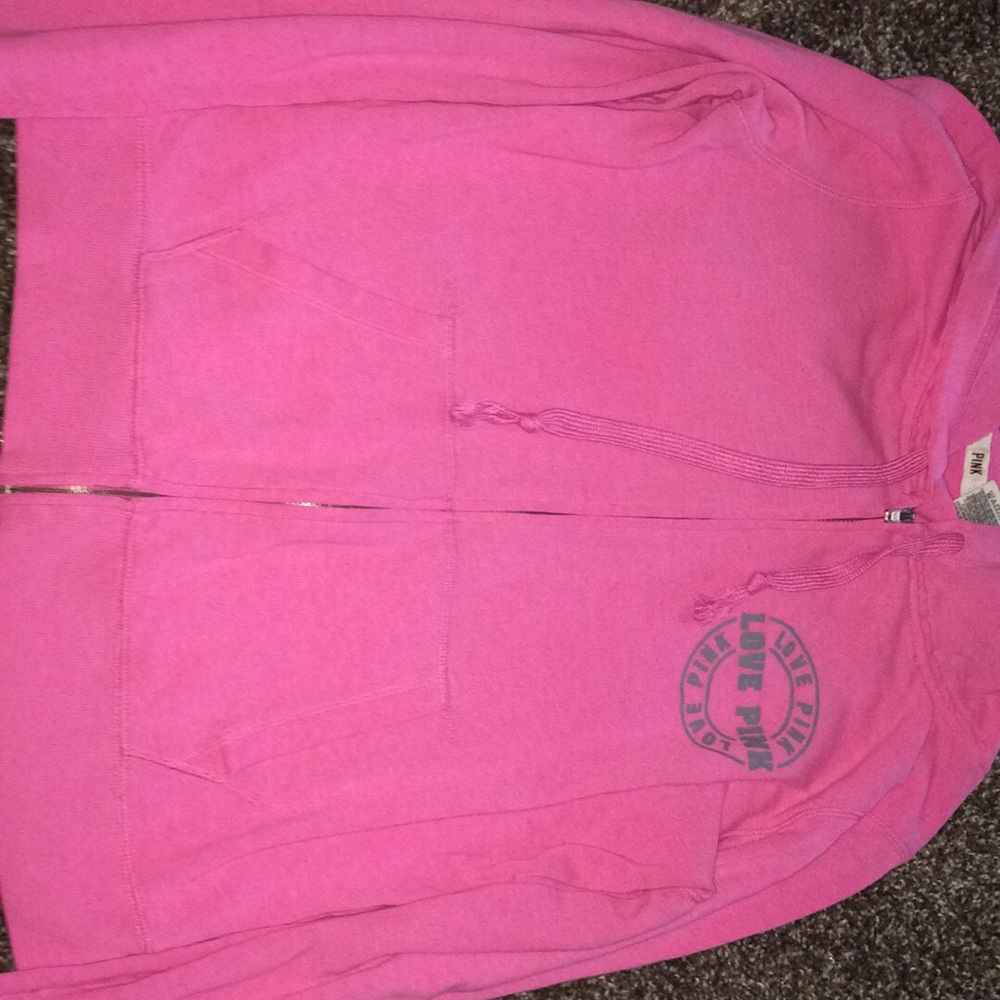 Vs Pink Zip Up